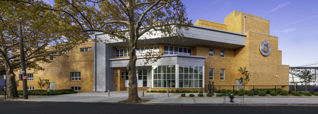 Exterior of New World Preparatory Charter School, built by The Sisca Organization on Staten Island, NY
